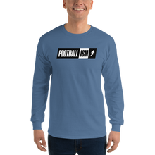 Load image into Gallery viewer, Men’s Slanted Logo Long Sleeve Shirt
