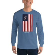 Load image into Gallery viewer, Men’s Flag Logo Long Sleeve Shirt