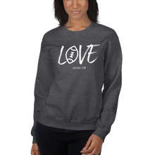 Load image into Gallery viewer, Women&#39;s Love Crew-Neck Sweatshirt
