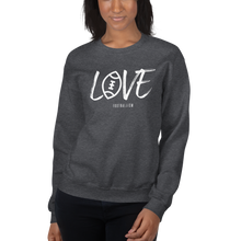 Load image into Gallery viewer, Women's Love Crew-Neck Sweatshirt