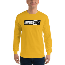 Load image into Gallery viewer, Men’s Slanted Logo Long Sleeve Shirt