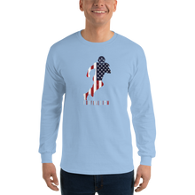 Load image into Gallery viewer, Men’s America Logo Long Sleeve Shirt
