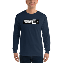 Load image into Gallery viewer, Men’s Slanted Logo Long Sleeve Shirt