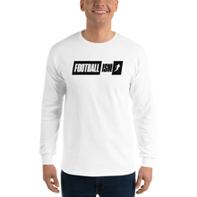 Load image into Gallery viewer, Men’s Slanted Logo Long Sleeve Shirt