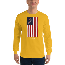 Load image into Gallery viewer, Men’s Flag Logo Long Sleeve Shirt