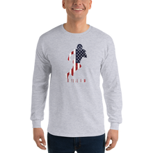 Load image into Gallery viewer, Men’s America Logo Long Sleeve Shirt
