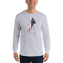 Load image into Gallery viewer, Men’s America Logo Long Sleeve Shirt