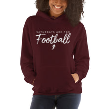 Load image into Gallery viewer, Women&#39;s Saturdays Are For Football Hoodie
