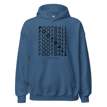 Load image into Gallery viewer, Men's Football Pattern Hoodie