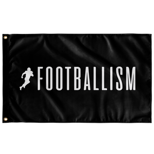 Footballism Wall Flag