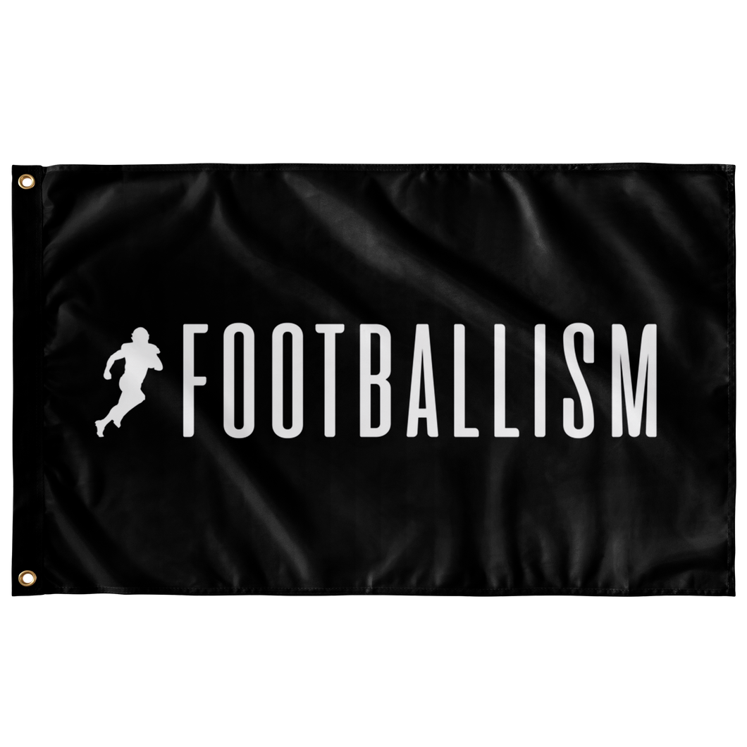 Footballism Wall Flag