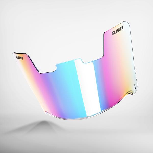 Clear Rainbow Helmet Eye-Shield Visor