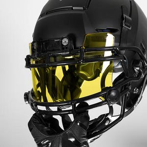 Clear Yellow Helmet Eye-Shield Visor