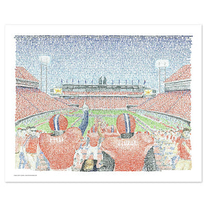 Clemson - Memorial Stadium Poster