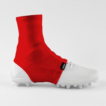 Red Spat/Cleat Cover – Footballism - Main Image