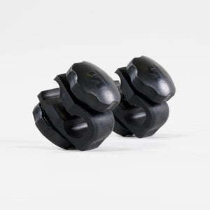 Black Helmet Visor Clips