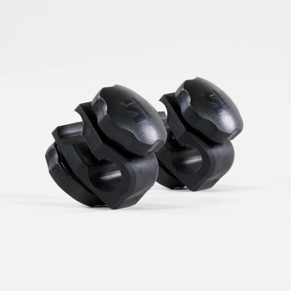 Black Helmet Visor Clips