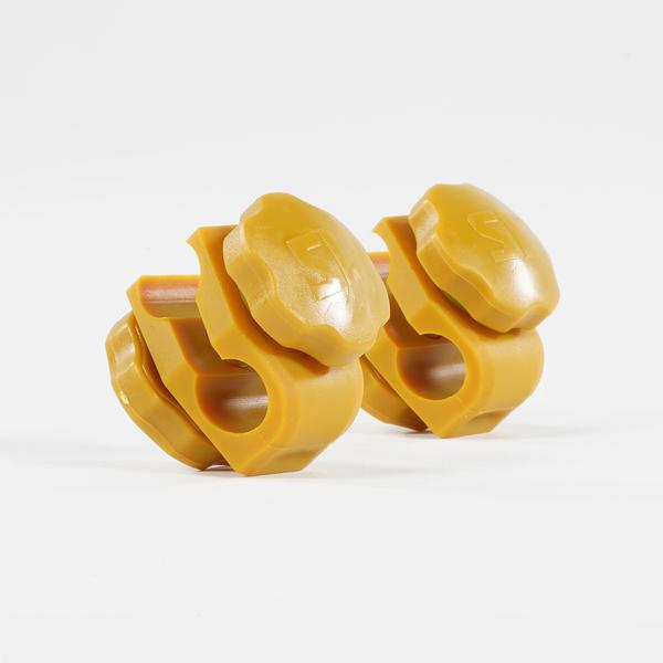 Gold Helmet Visor Clips