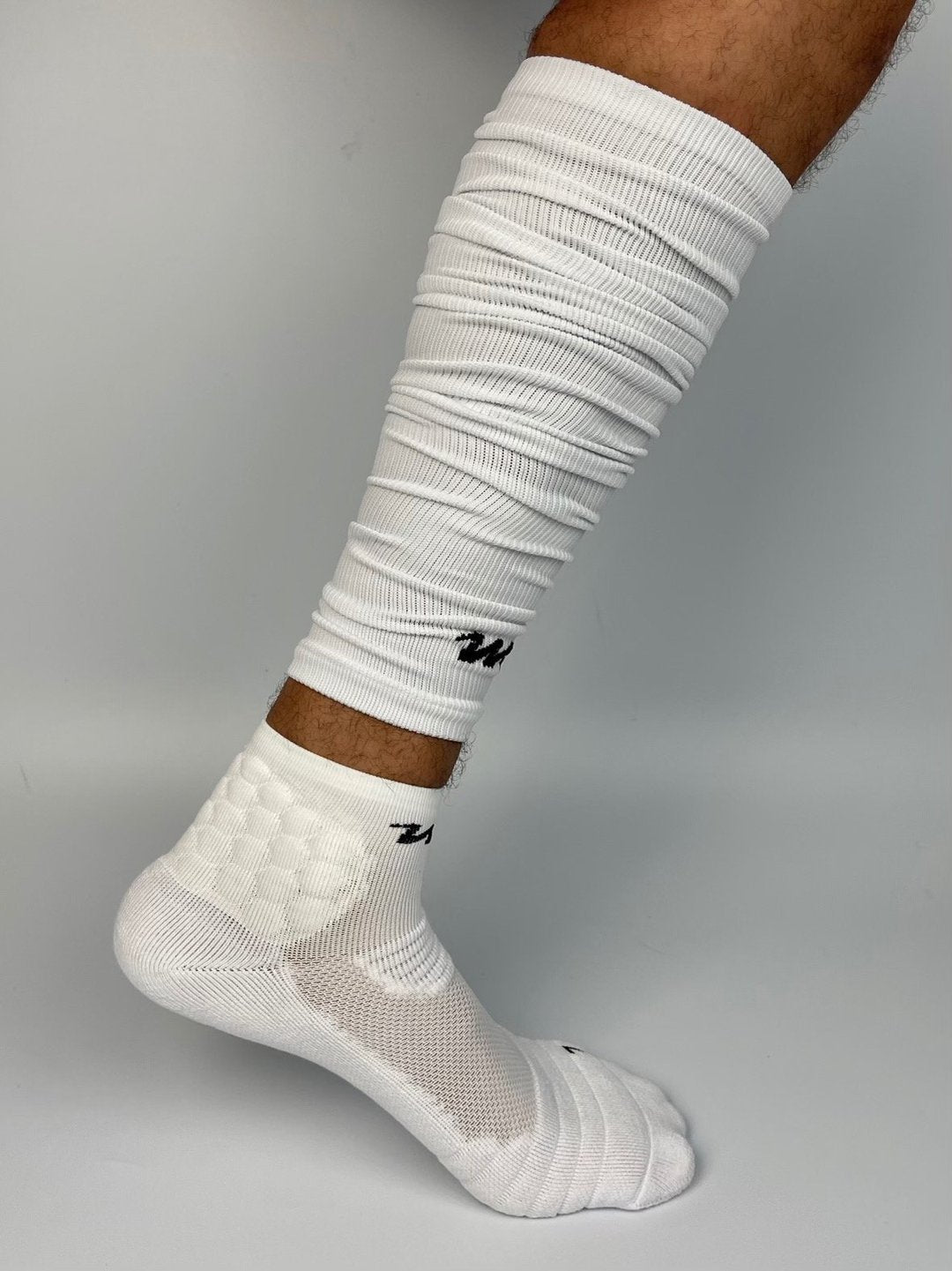 Teal Scrunchie Leg Sleeves  Leg sleeves, Football leg sleeves, High  performance fabric