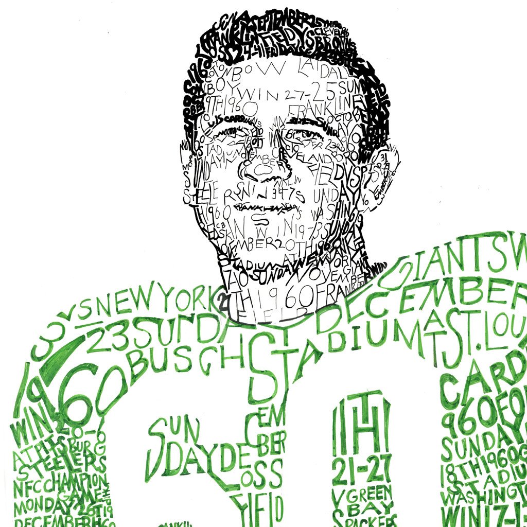 1960 Philadelphia Eagles Championship Poster