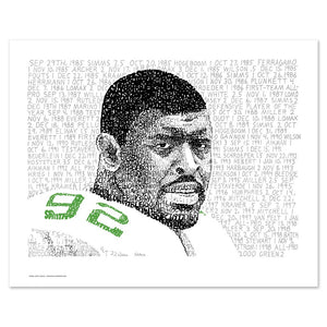 Reggie White Poster