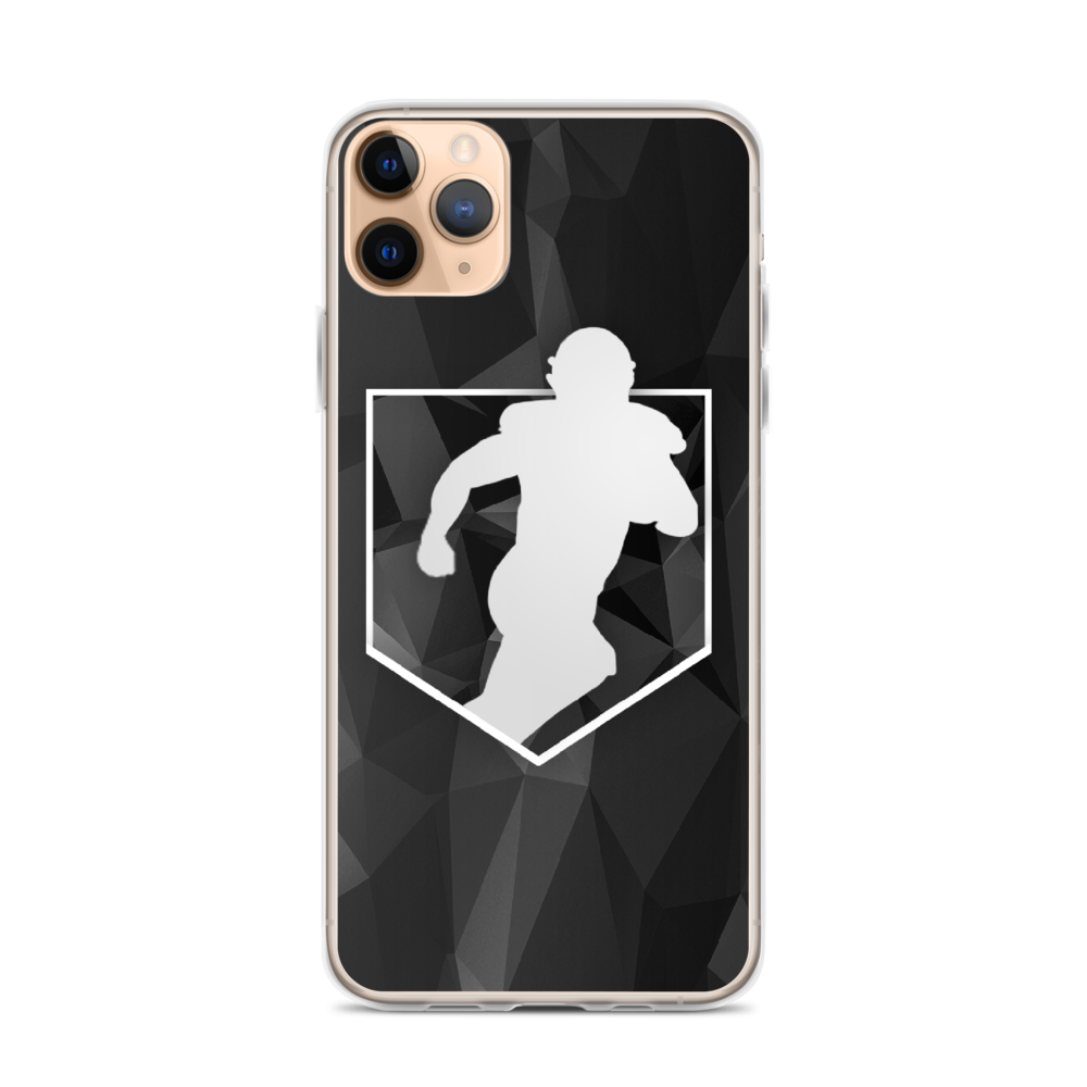 Black Shield iPhone Case Footballism