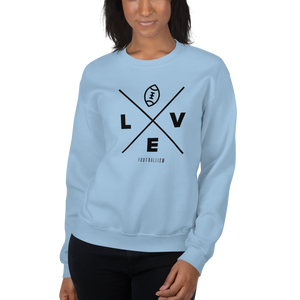 Women's Love Diamond Crew-Neck Sweatshirt