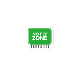 No-fly zone Airplane Sticker