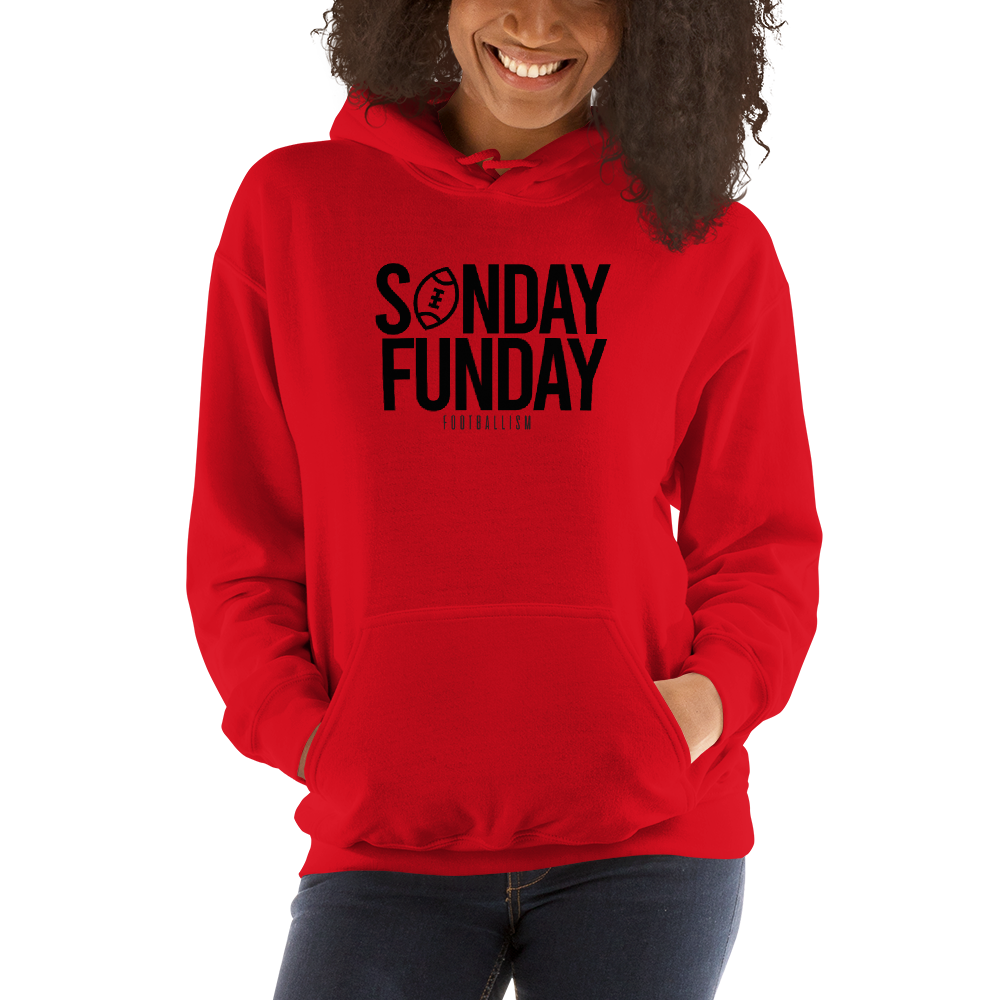 Womens Sunday Funday Hooded Sweatshirt