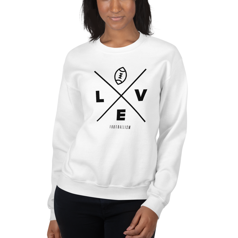 Women's Love Diamond Crew-Neck Sweatshirt