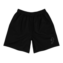 Load image into Gallery viewer, Men&#39;s Black Logo Stroke Shorts
