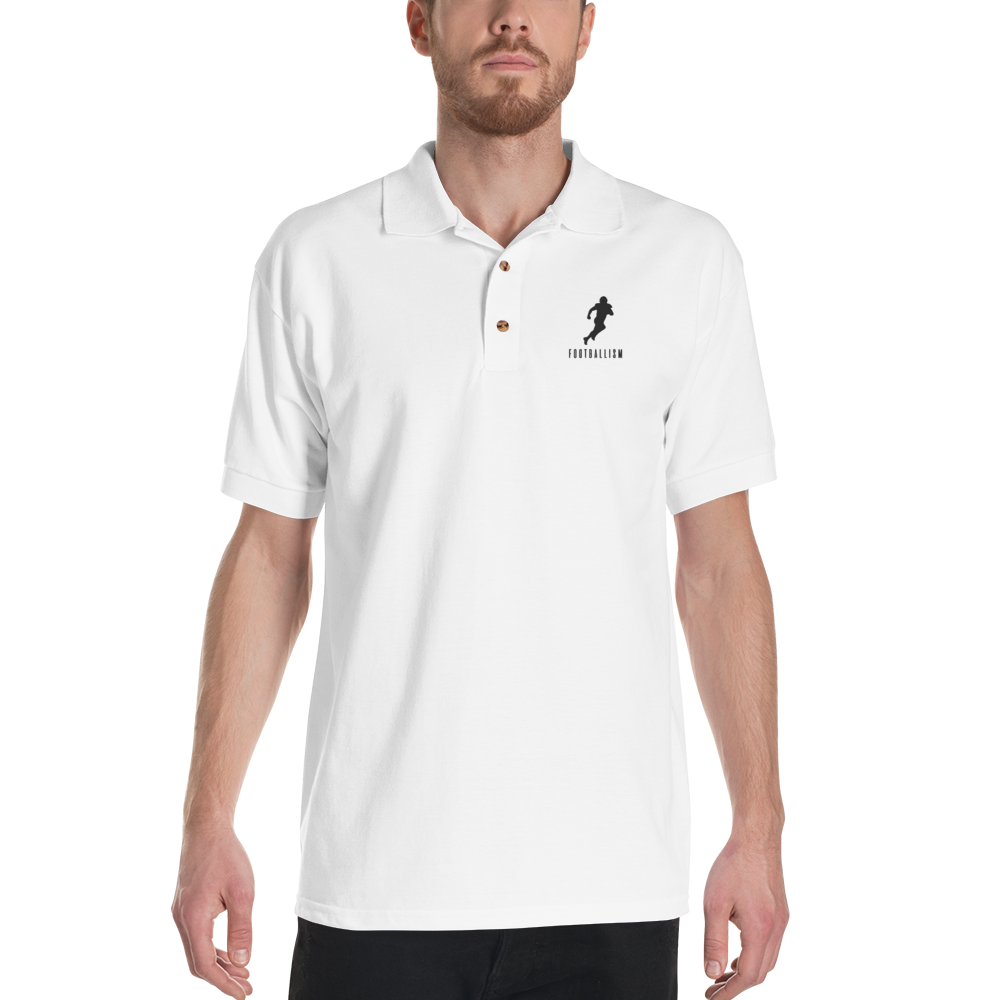 Men's Embroidered Logo Polo Shirt