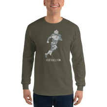 Load image into Gallery viewer, Men’s Camo Logo Long Sleeve Shirt
