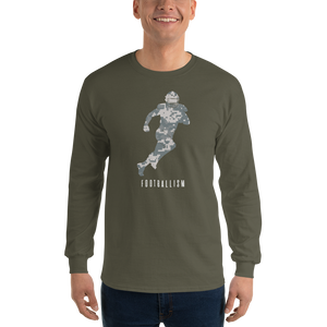 Men’s Camo Logo Long Sleeve Shirt