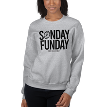 Load image into Gallery viewer, Women&#39;s Sunday Funday Crew-Neck Sweatshirt
