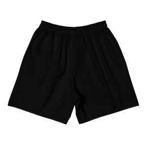 Men's Black Logo Stroke Shorts