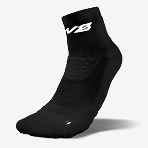 Black Padded Socks