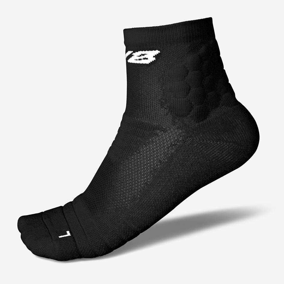 Black Padded Socks