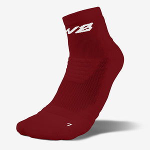 Maroon Padded Socks